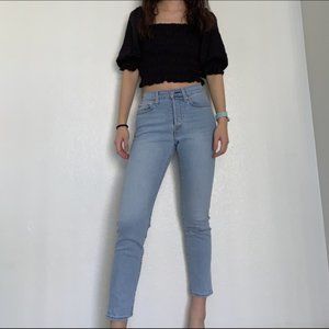 Levi's Wedgie Icon Jeans!